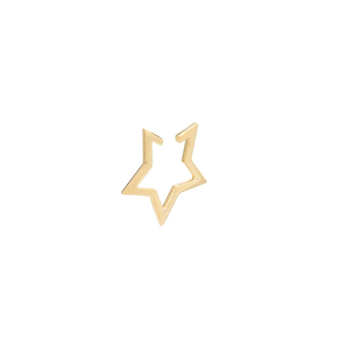 LifeLikes Σκουλαρίκι Star Cuff 1 τμχ (Χρυσό)