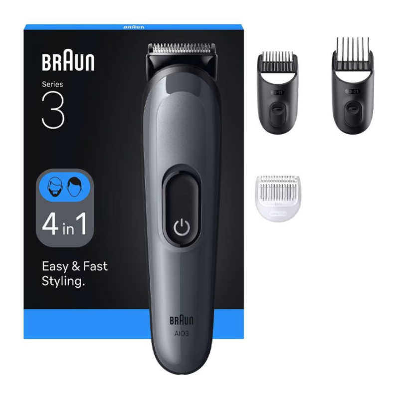 Braun AIO3500 4-σε-1 Σετ Περιποίησης All-in-One Series 3