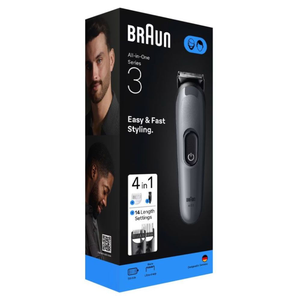 Braun AIO3500 4-σε-1 Σετ Περιποίησης All-in-One Series 3