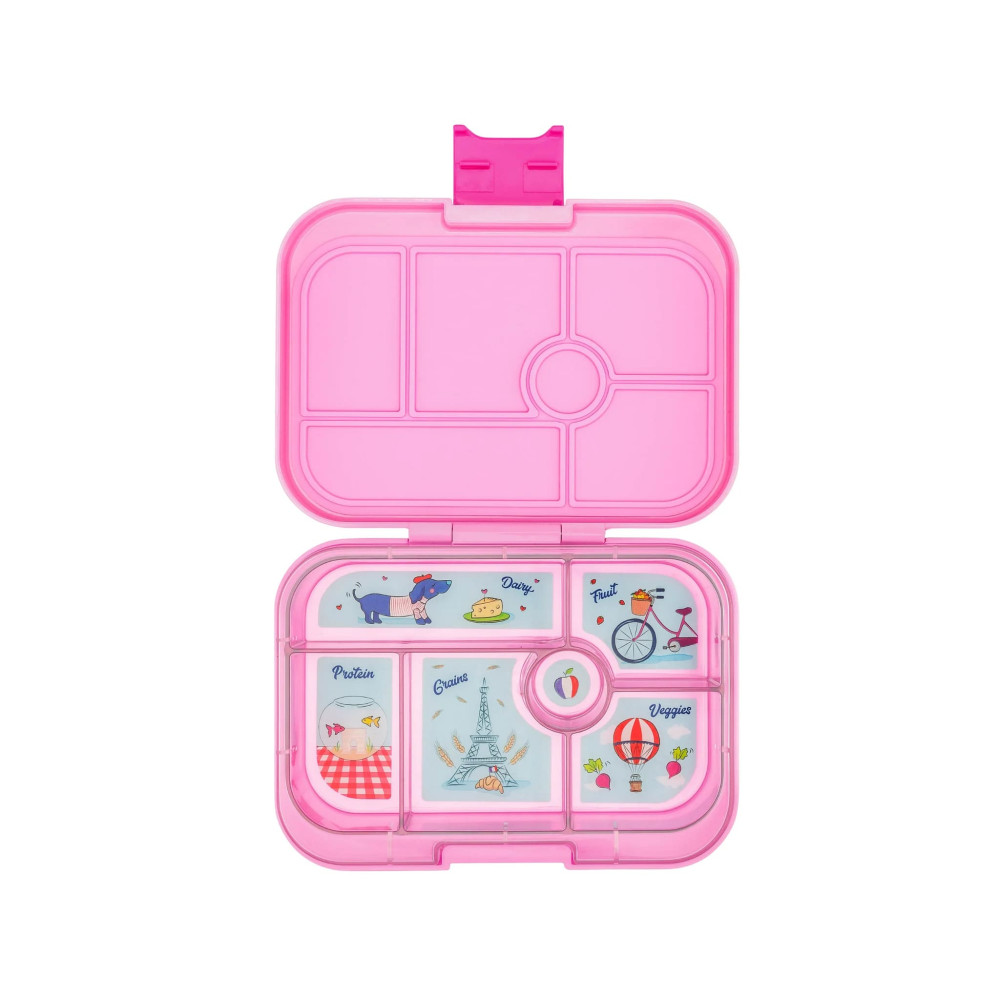 Yumbox Original Φαγητοδοχείο με 6 χωρίσματα (Power Pink - Paris)