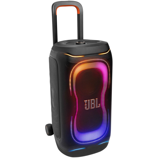 JBL Partybox 330, Portable BT Party Speaker, IPX4, Lightshow, Wheels (Μαύρο)
