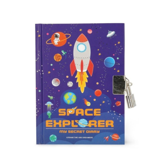 Legami Μυστικό Ημερολόγιο με Λουκέτο - Space Explorer