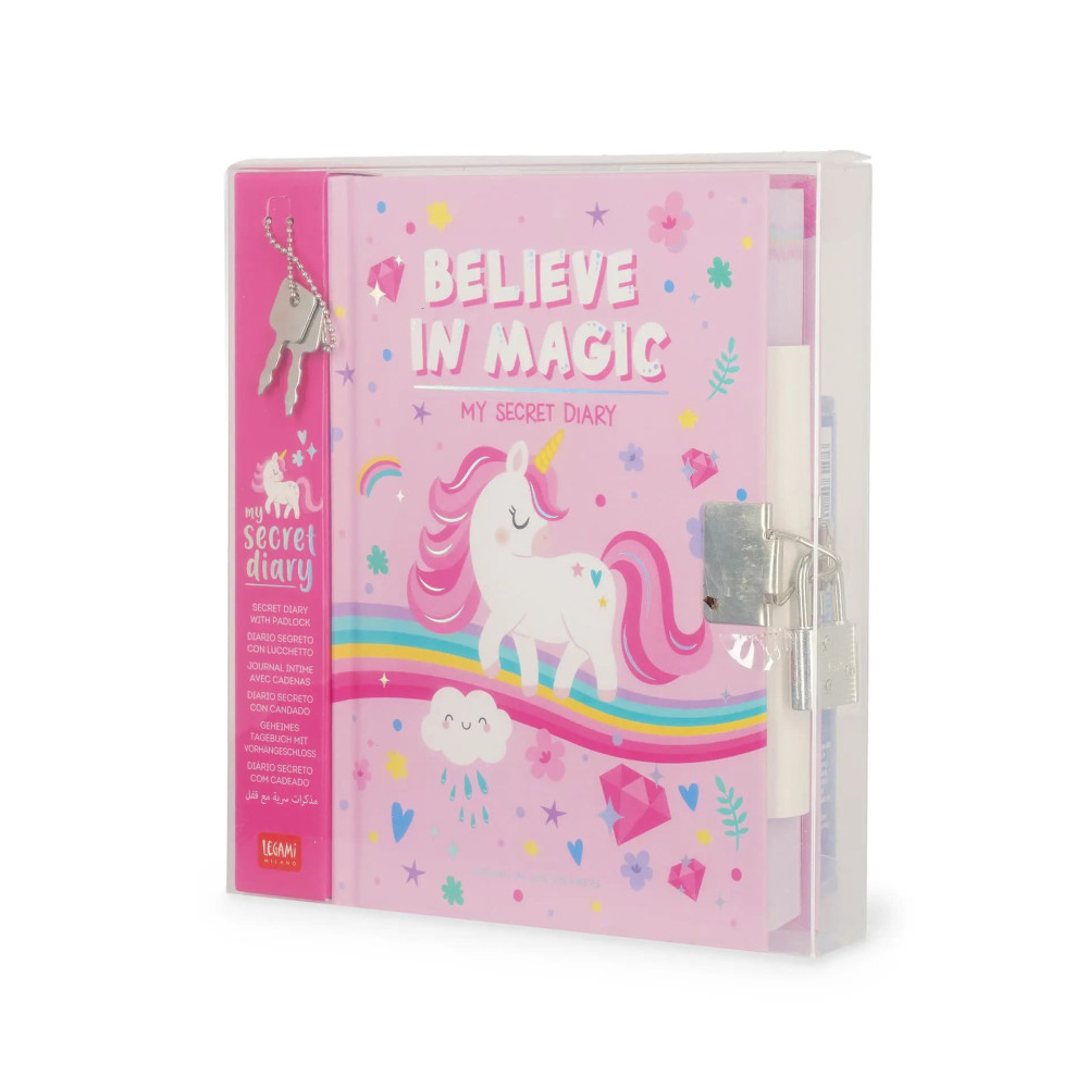 Legami Μυστικό Ημερολόγιο με Λουκέτο - Believe in Magic