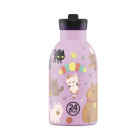 24Bottles Kids Insulated Bottle Ανοξείδωτο Μπουκάλι Θερμός 0.33lt (Meow Friends)