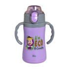 EcoLife Kids Thermos Ανοξείδωτο Μπουκάλι Θερμός 'Masha - Eco Friendly' Lilac 300ml