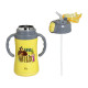EcoLife Kids Thermos Ανοξείδωτο Μπουκάλι Θερμός 'Masha - Save The Wild' Yellow 300ml