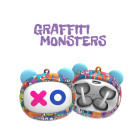 Kiddoboo GOAT Bluetooth Earbuds Ακουστικά Graffiti Monsters