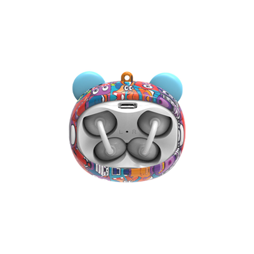 Kiddoboo GOAT Bluetooth Earbuds Ακουστικά Graffiti Monsters