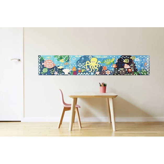 Poppik Sticker Box με Αφίσα XXL και 750 Αυτοκόλλητα - Aquarium