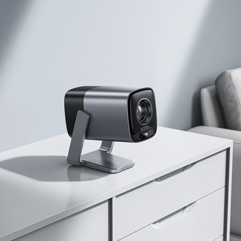 Hoco DT7 Full HD Projector Android Wi-Fi Bluetooth 1080P (Metallic Gray)