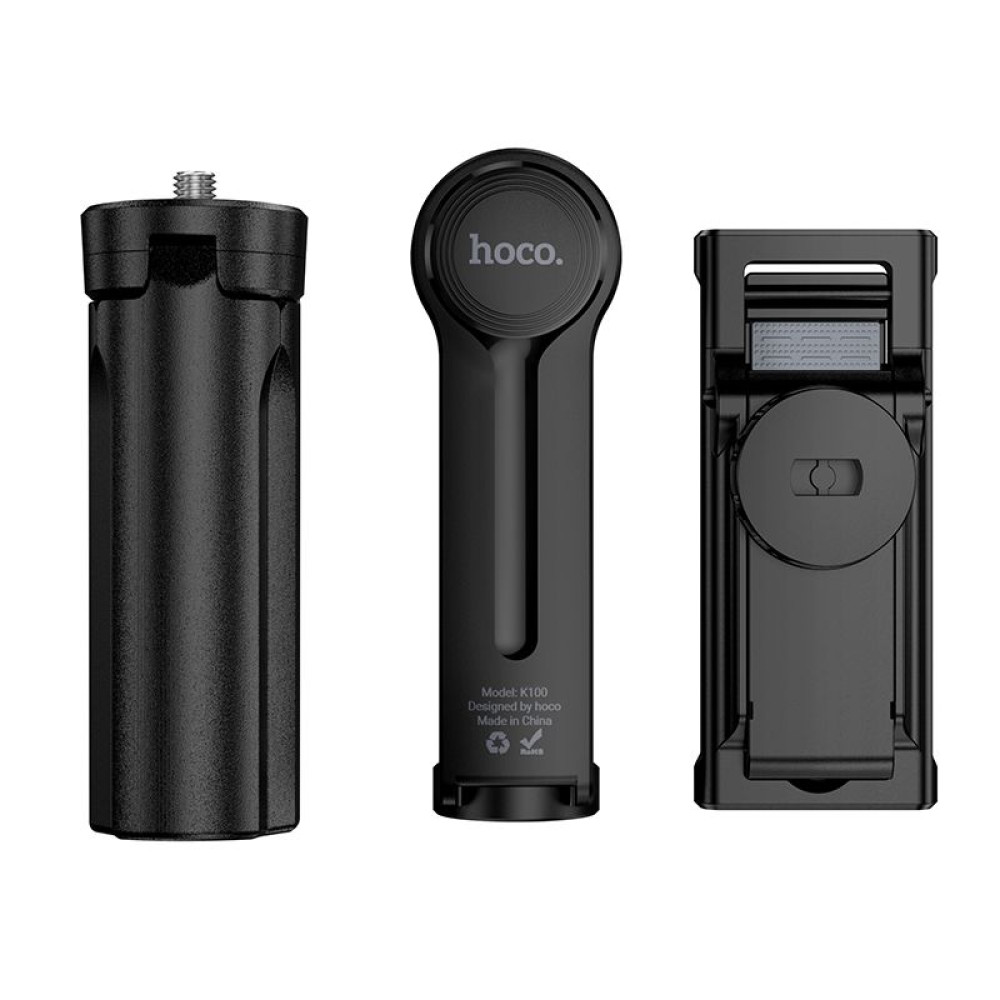 Hoco K100 Selfie stick tripod (Μαύρο)