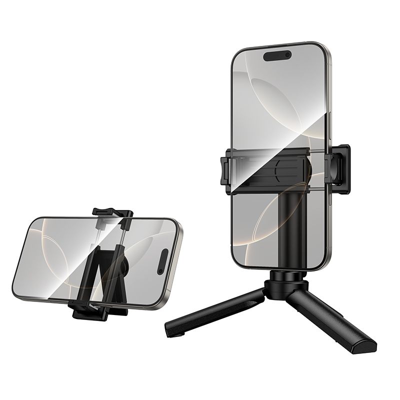 Hoco K100 Selfie stick tripod (Μαύρο)