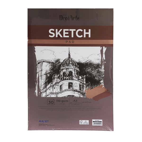 Mayart Sketch Pad A3 110Gsm 30 Pages