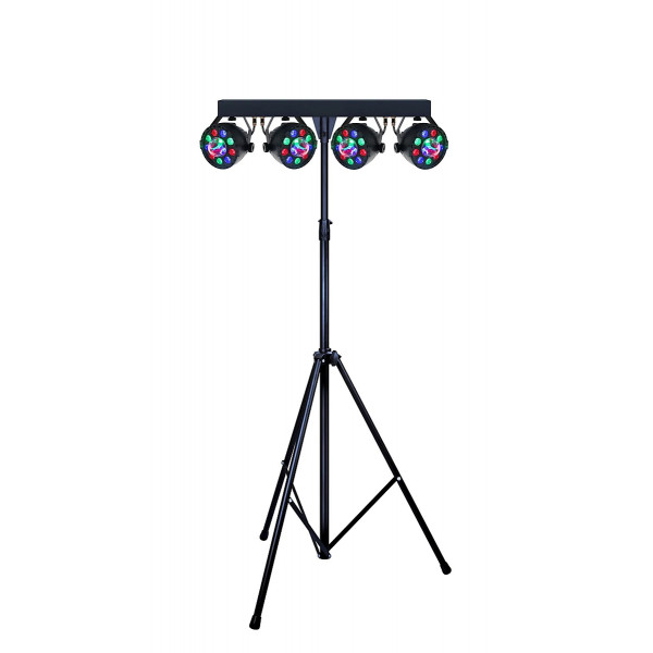 Βάση με Φώτα - N-Gear PB-FIVE RGBW Party  Light με DMX & Sound Control