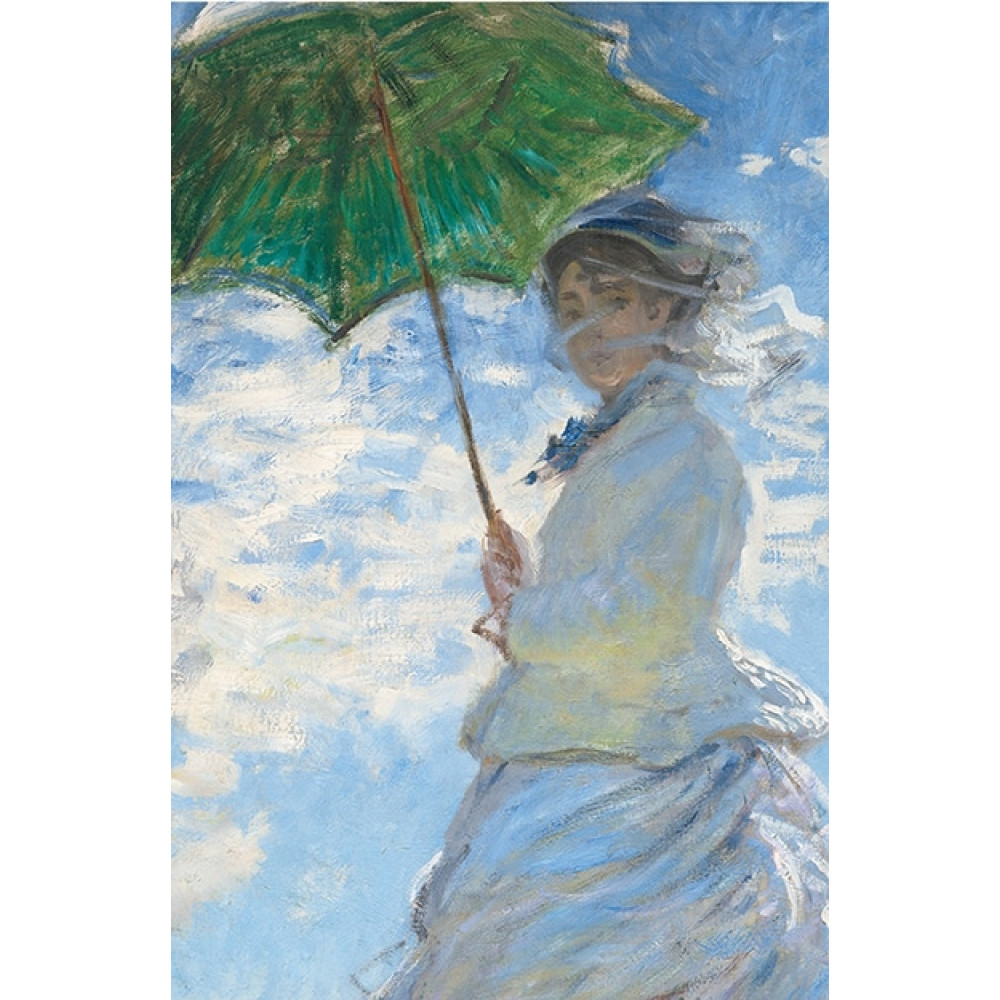 Brainfood Σημειωματάριο Monet – Woman With Parasol (14 x 21 cm)