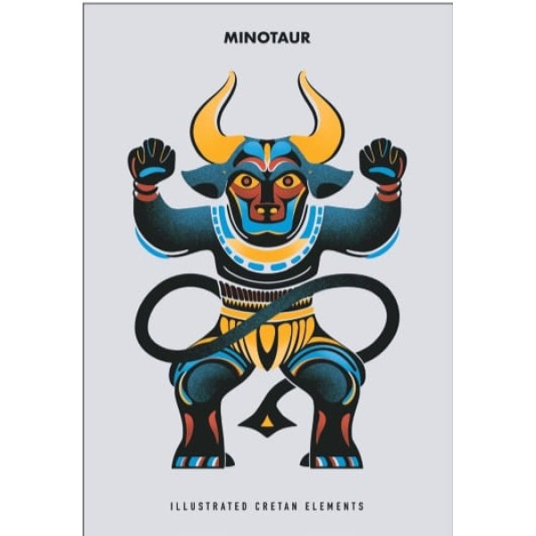 Brainfood Σημειωματάριο Minotaur (14 x 21 cm)