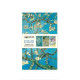 Brainfood Σημειωματάριο Vincent van Gogh Blossom Σετ 3 Mini Notebooks