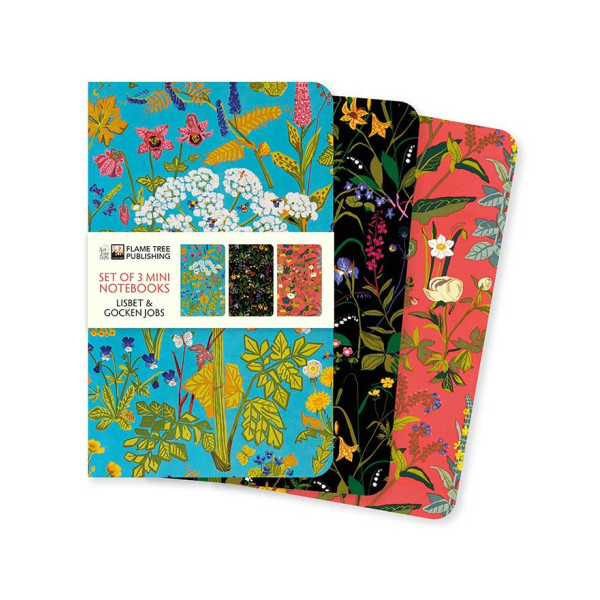 Brainfood Σημειωματάριο Lisbet and Gocken Jobs Σετ 3 Mini Notebooks