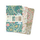 Brainfood Σημειωματάριο William Morris Gallery Σετ 3 Mini Notebooks
