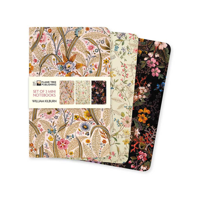 Brainfood Σημειωματάριο William Kilburn Σετ 3 Mini Notebooks