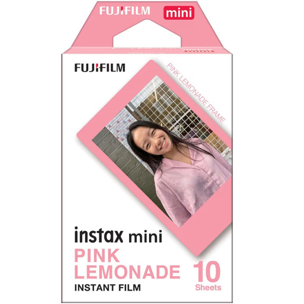 Fujifilm Instax Film Mini Pink Lemonade (10 sheets)