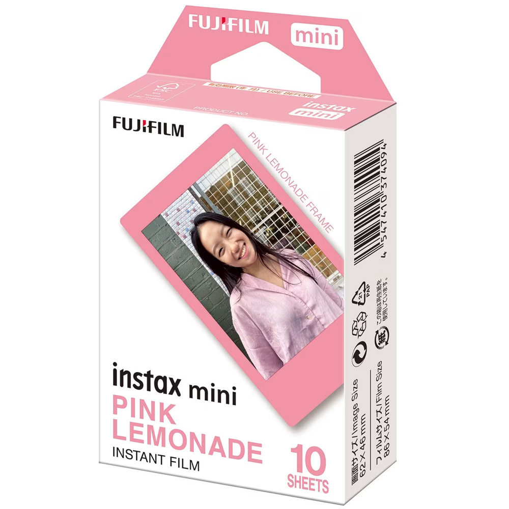 Fujifilm Instax Film Mini Pink Lemonade (10 sheets)