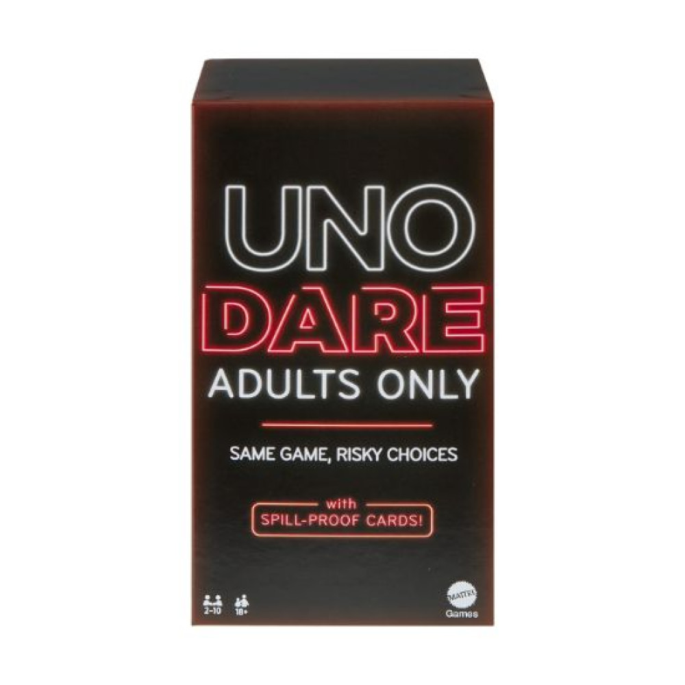 Mattel UNO Dare Adults Only - Επιτραπέζιο Παιχνίδι με Κάρτες  (JNL31)