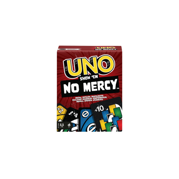 Mattel UNO No Mercy - Επιτραπέζιο Παιχνίδι με Κάρτες  (HWV18)