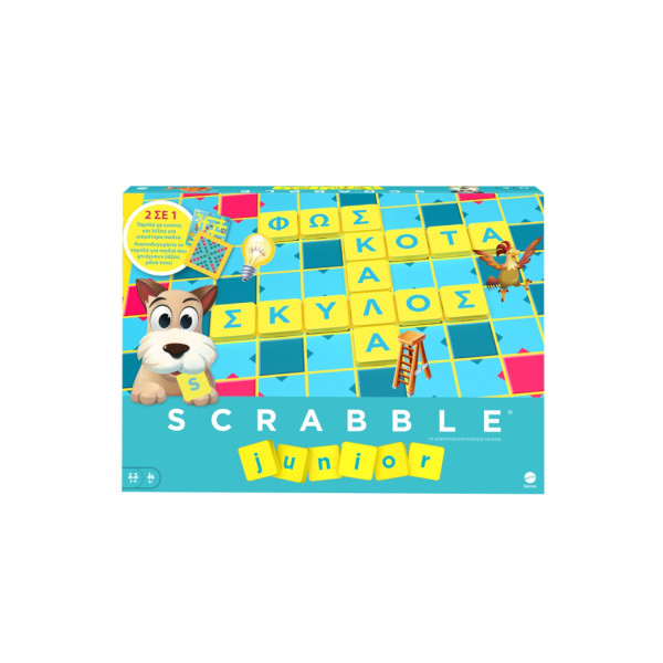 Mattel Scrabble Junior - Επιτραπέζιο (Y9672)