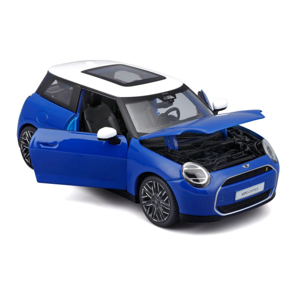Maisto Mini Cooper SE (J01) (Blue) 1/24