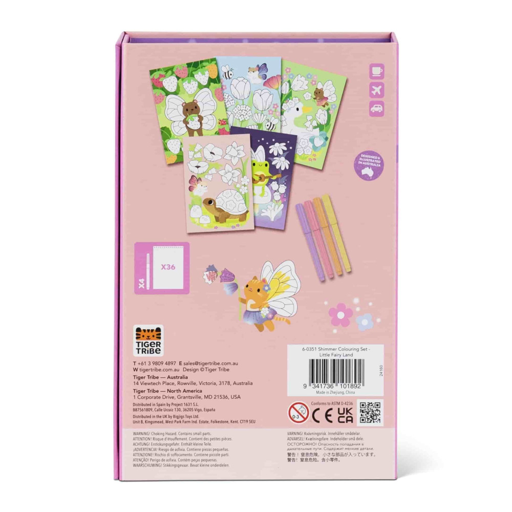 Tiger Tribe Σετ Δραστηριοτήτων Shimmer- Little Fairy Land