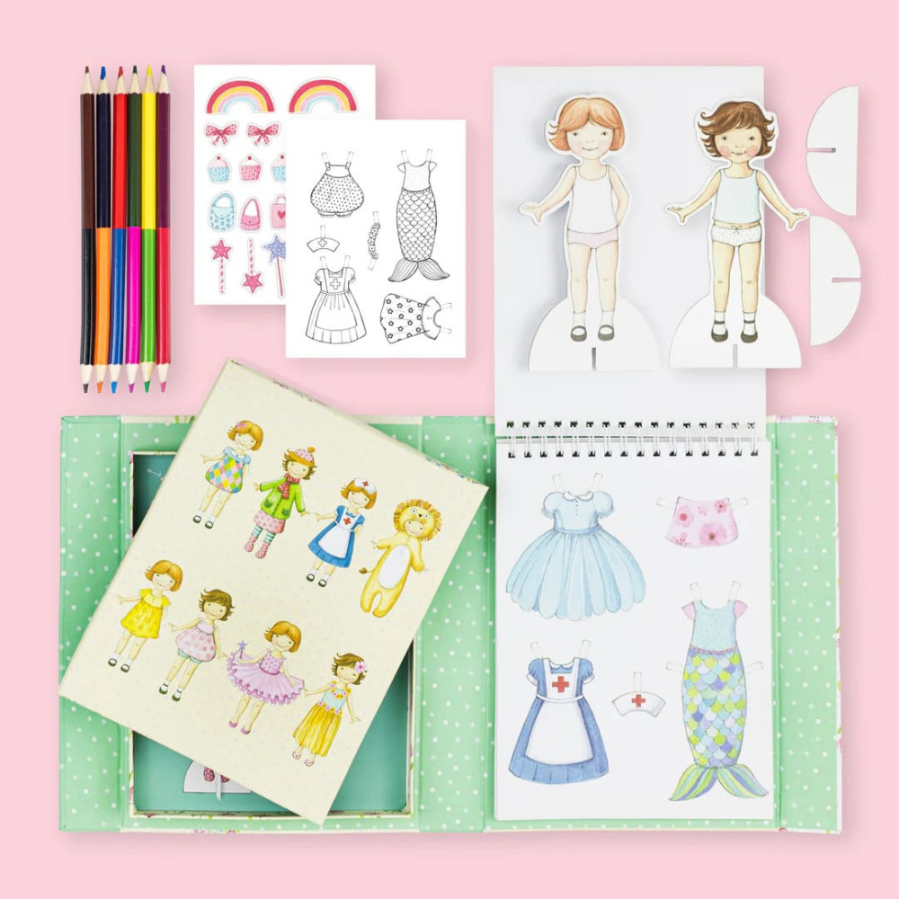 Tiger Tribe Σετ Δραστηριοτήτων – Paper Doll Kit