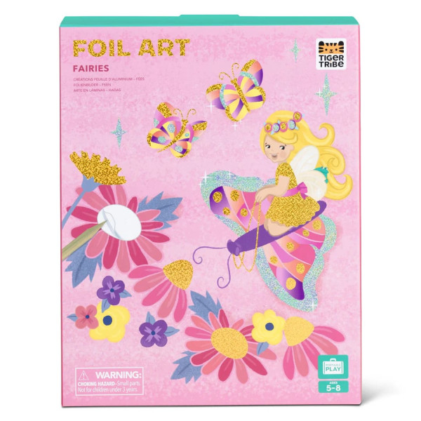 Tiger Tribe Foil Art – Fairy