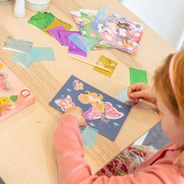 Tiger Tribe Foil Art – Fairy