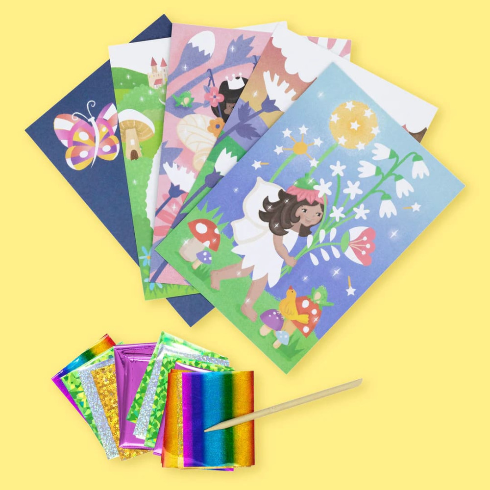 Tiger Tribe Foil Art – Fairy