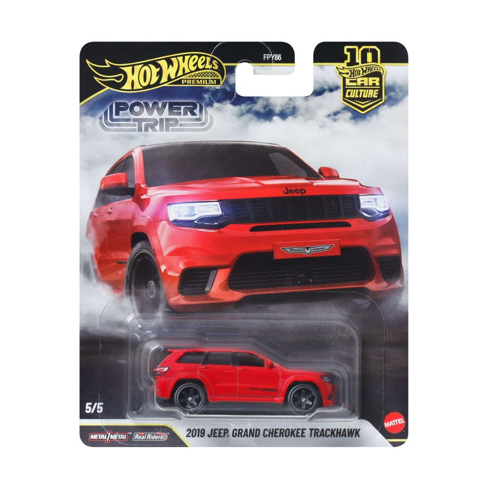 Mattel Hot Wheels Premium: Power Trip - 2019 Jeep Grand Cherokee Trackhawk (JKF28)