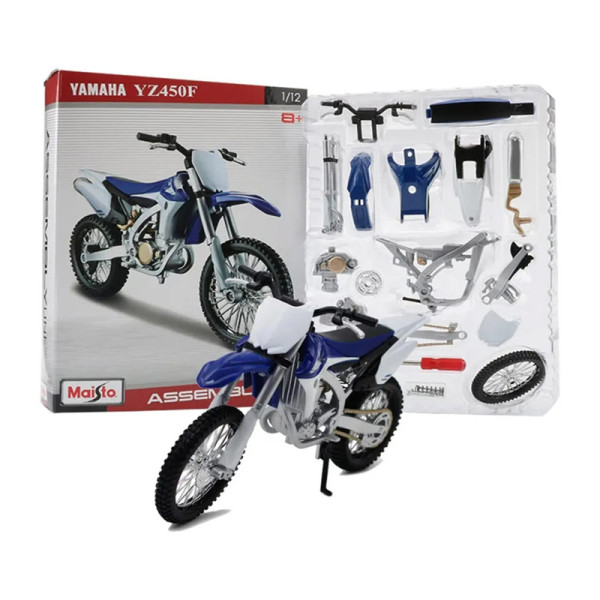 Maisto Assembly Line Yamaha YZ450F 1/12