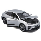 Bburago Porsche Macan Turbo Electric (Silver) 1/24