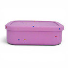 Dodo's Land Peck ‘n Pack Bento Box Φαγητοδοχείο Σιλικόνης με 3 Χωρίσματα – Starlight Pink