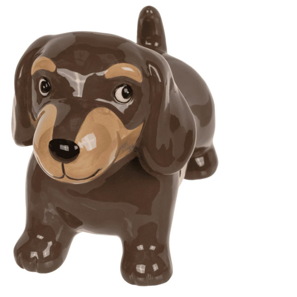 Κεραμικός Κουμπαράς Dachshund (18 x 13 cm)