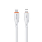 Καλώδιο Φόρτισης WDC-69 USB-C σε Lightning PD 27W 1m (Λευκό)