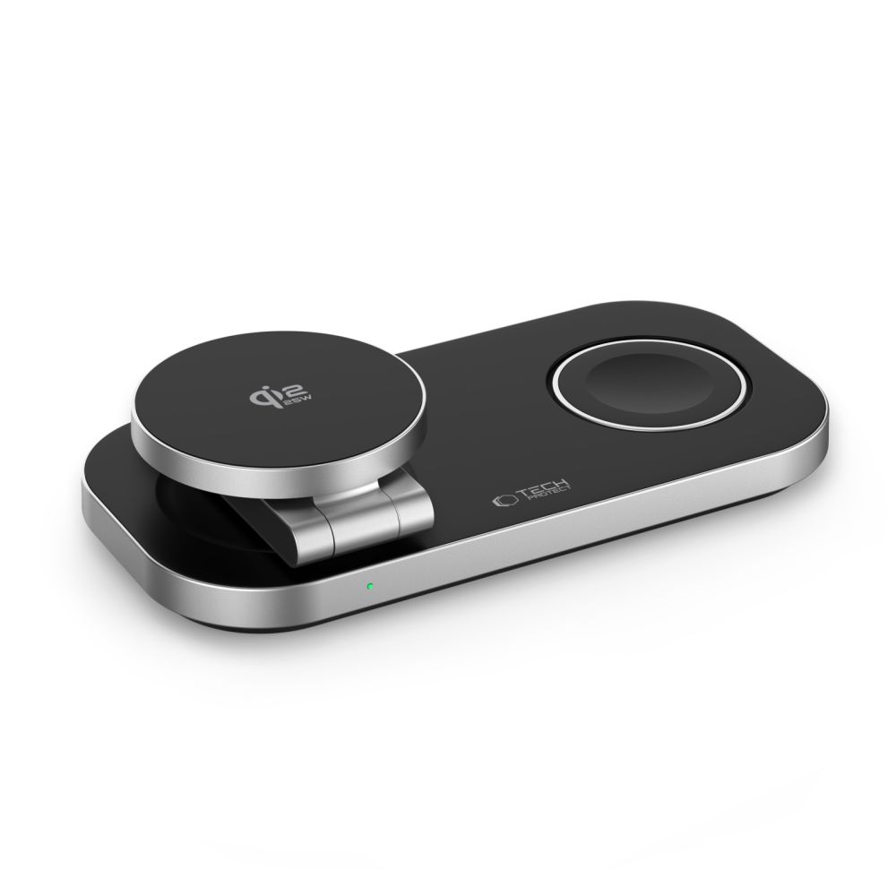 Tech-Protect A52 3IN1 Magnetic Magsafe Φορτιστής 25W QI2.2 (Μαύρο)