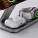 Tech-Protect A52 3IN1 Magnetic Magsafe Φορτιστής 25W QI2.2 (Μαύρο)