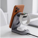 Tech-Protect A53 3IN1 Magnetic Magsafe Φορτιστής 25W QI2.2 (Dark Grey)