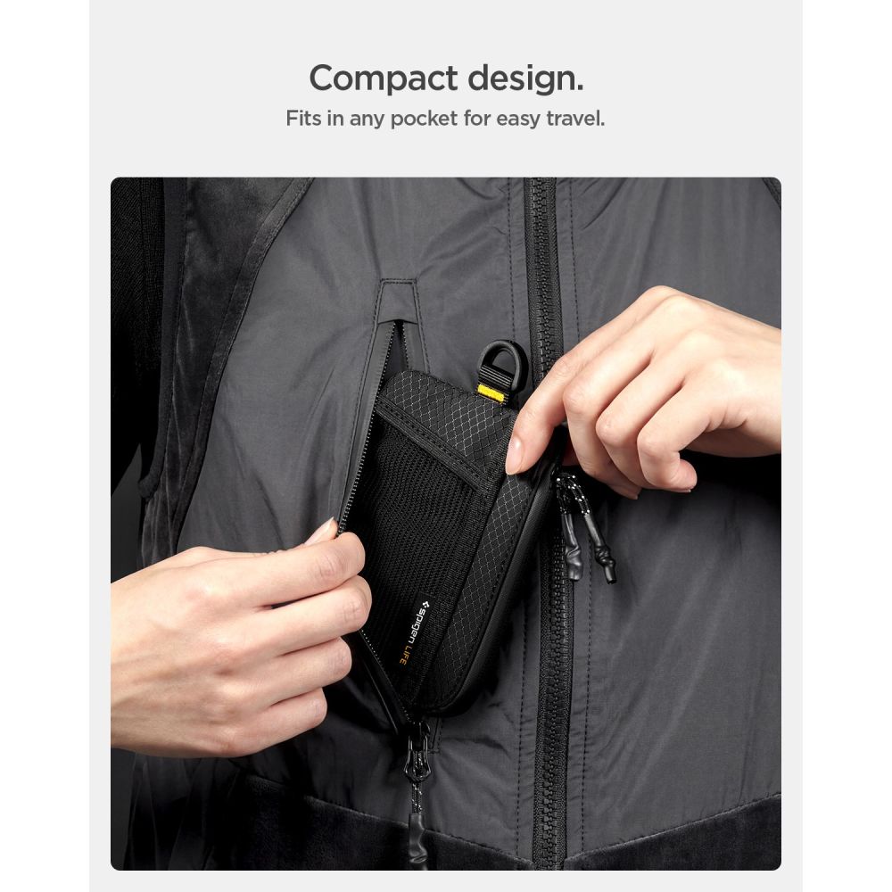 Spigen LF300 SOFT RFID Card Holder (Μαύρο)