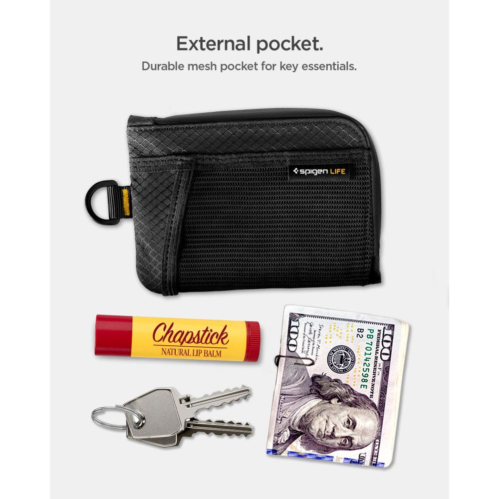 Spigen LF300 SOFT RFID Card Holder (Μαύρο)