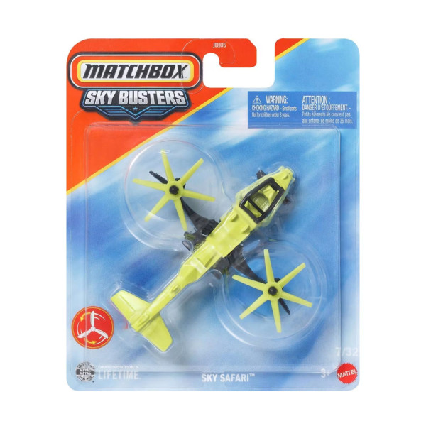 Mattel Matchbox Sky Busters: Sky Safari (JJW24) 7/32