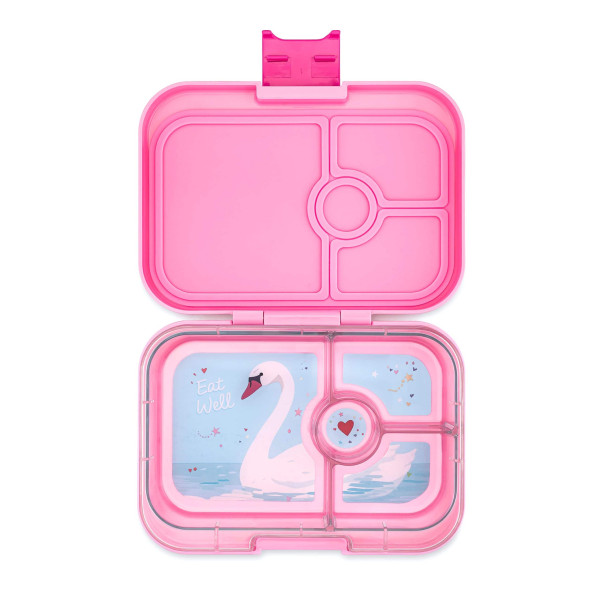 Yumbox Panino Φαγητοδοχείο με 4 χωρίσματα (Power Pink - Swan)