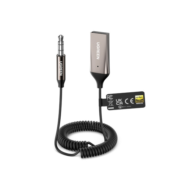 UGreen ΒΤ521/85428 Car Bluetooth Receiver Audio Adapter BΤ 6.0