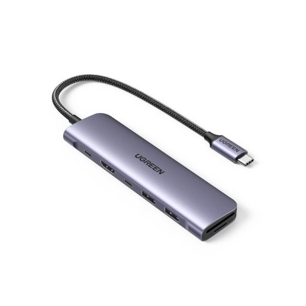 Ugreen CM195/15214 USB-C Multifunction Adapter 7 σε 1